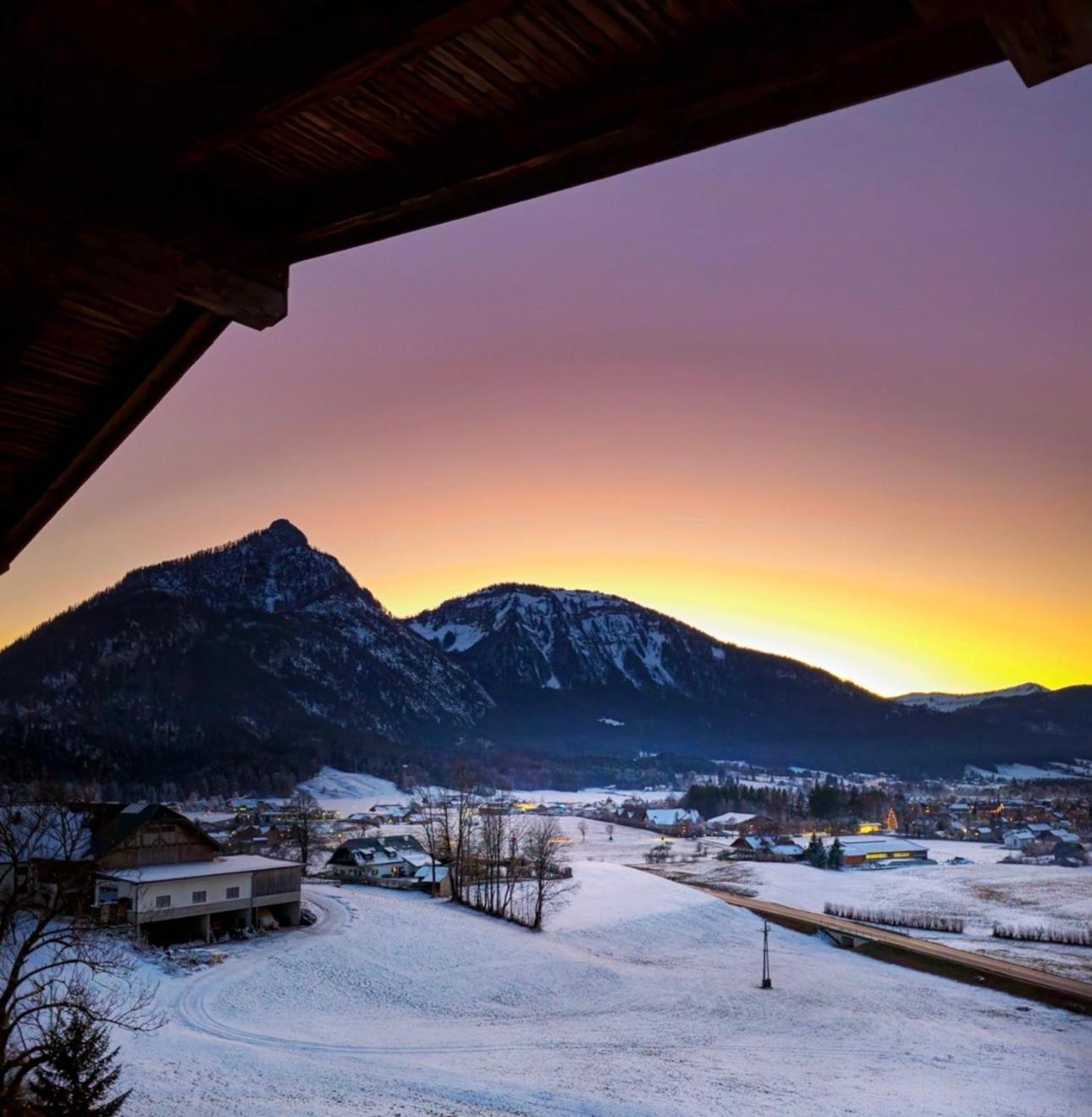 Apartment Sunset Am Wolfgangsee Strobl Exteriér fotografie